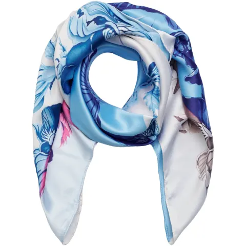 Marta du Chateau dame tørklæde MdcFinja BA-Scarf - Blue3558 — produktfoto