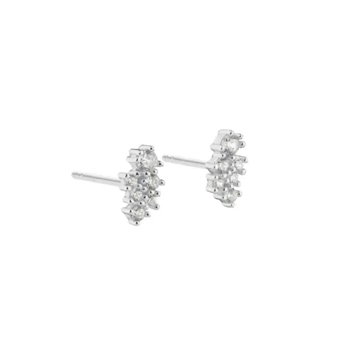 NEW AURA EARSTUD | SILVER — produktfoto