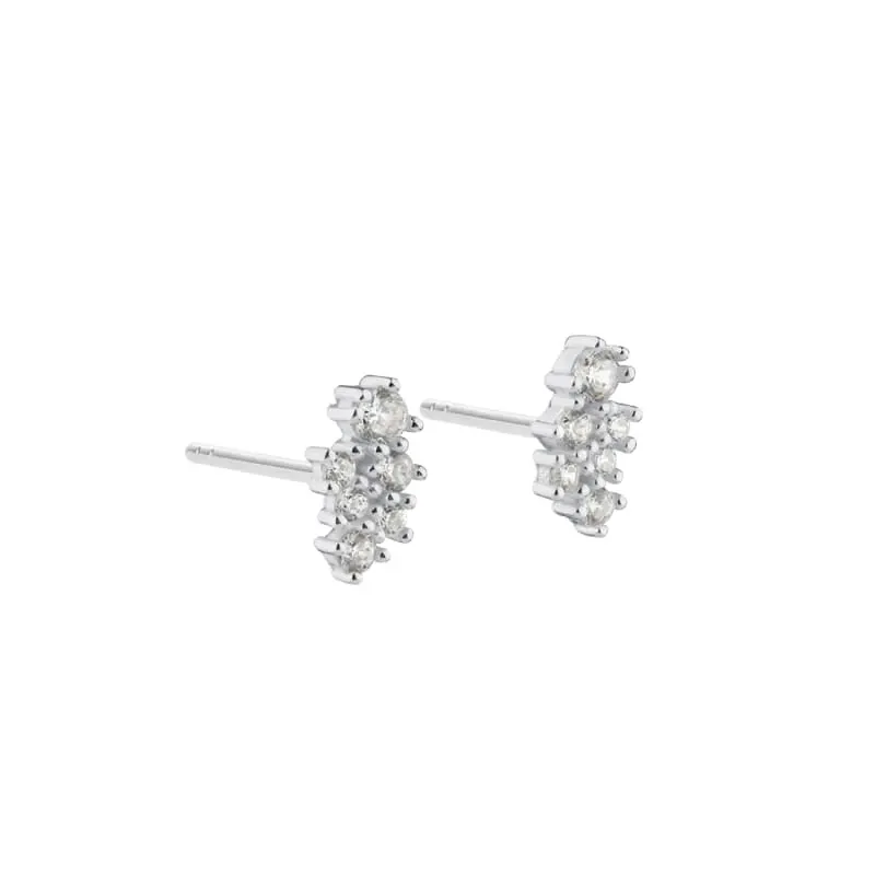 NEW AURA EARSTUD | SILVER — produktfoto
