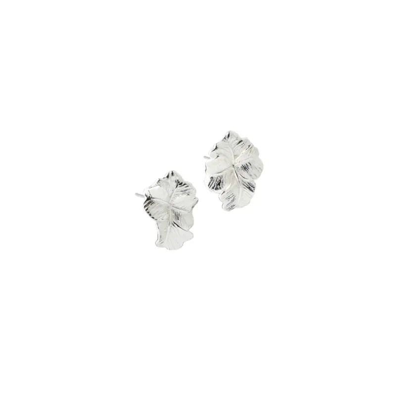 FOLIO SMALL EARSTUD | SILVER — produktfoto
