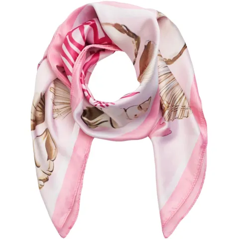 Marta du Chateau dame tørklæde MdcFinja BA-Scarf - Pink3563 — produktfoto