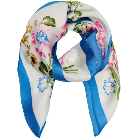 Marta du Chateau dame tørklæde MdcJuline FA-Scarf - Blue31221 — produktfoto