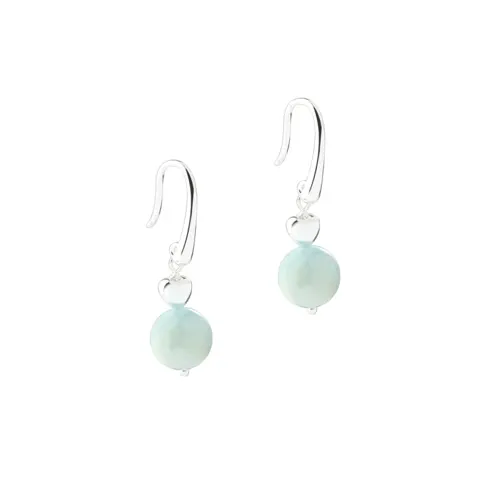 *MORGANITE DREAM EARRING | SILVER — produktfoto