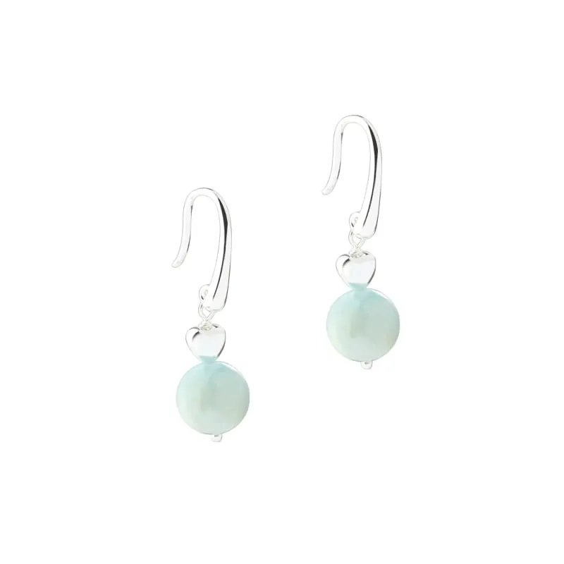 *MORGANITE DREAM EARRING | SILVER — produktfoto