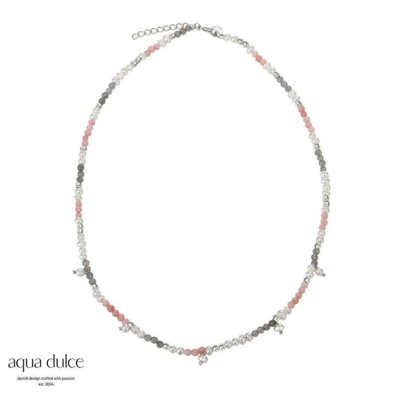 OPAL LOVE NECKLACE | SILVER — produktfoto