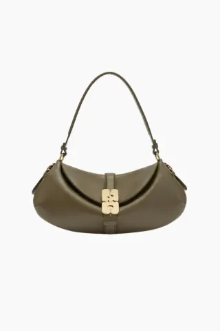 B-Kat Butter C2050001 - Military Olive - GANNI — produktfoto