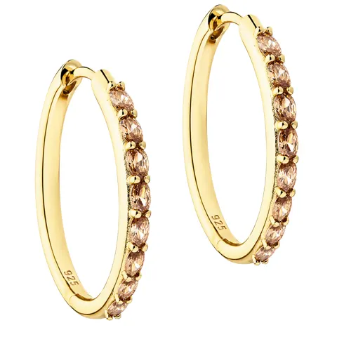 CHAMPELLA HOOP 25 MM. | GOLDEN — produktfoto