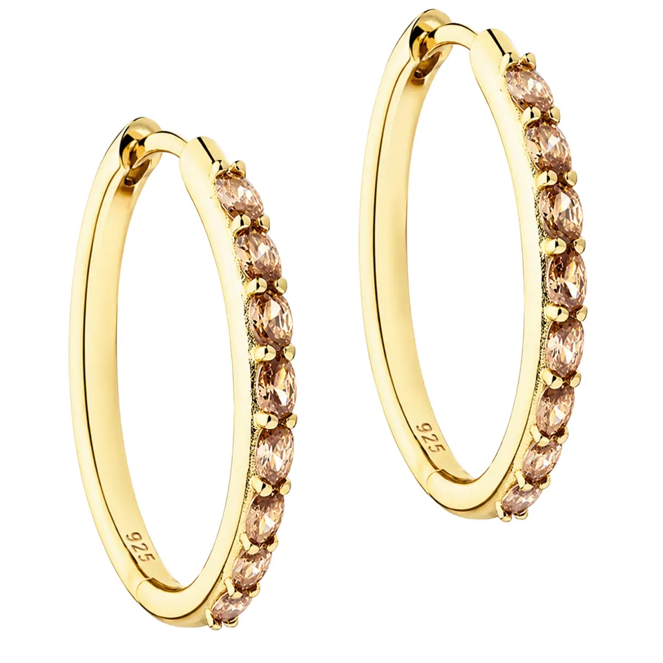 CHAMPELLA HOOP 25 MM. | GOLDEN — produktfoto