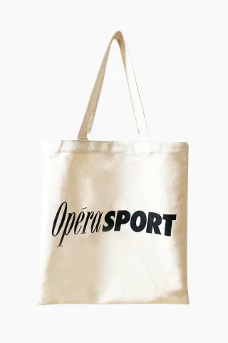 Canvas Totebag - Off-White - OpéraSPORT — produktfoto