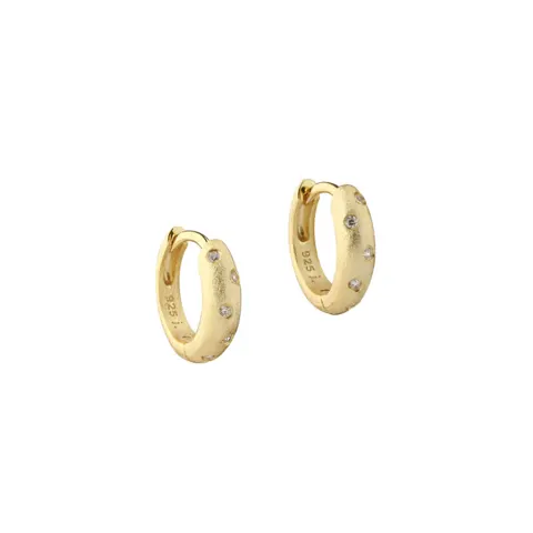 DREAMLIT HOOP 12 MM. | GOLDEN — produktfoto