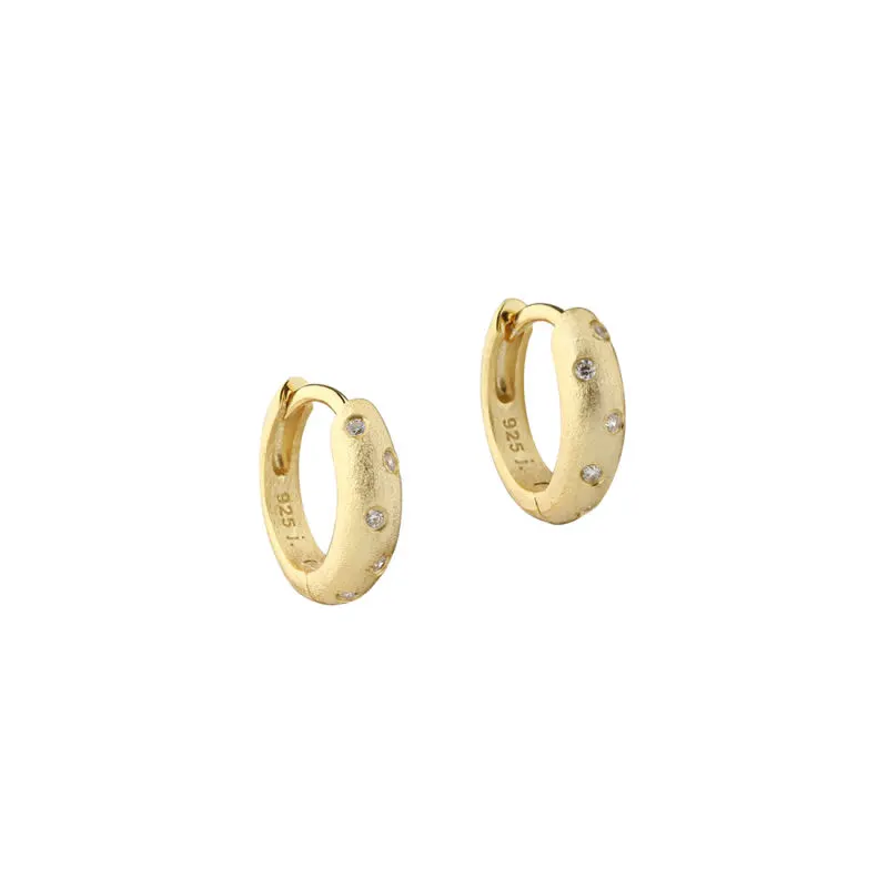 DREAMLIT HOOP 12 MM. | GOLDEN — produktfoto
