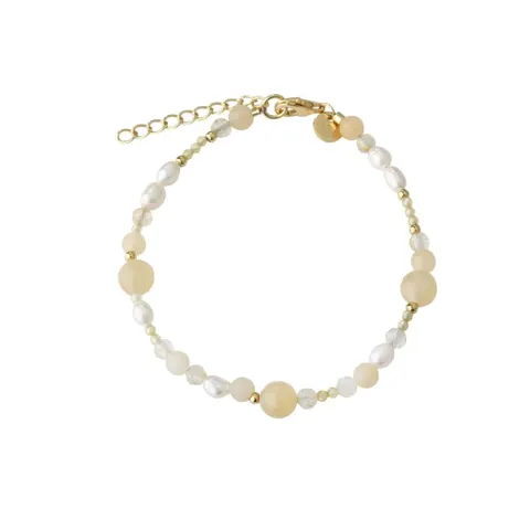 MOONLIGHT PEARL BRACELET | GOLDEN — produktfoto