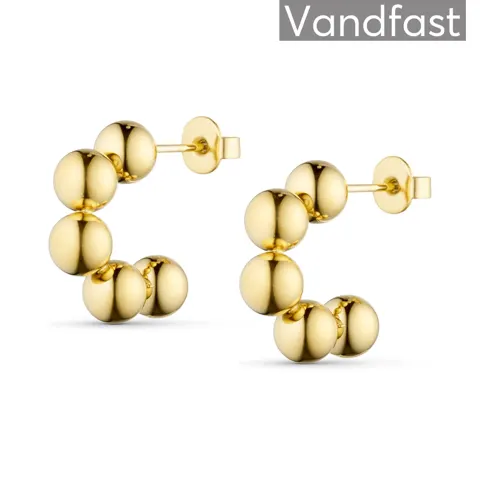 ANNEBRAUNER Ball Five Øreringe 18K Guldbelagt — produktfoto
