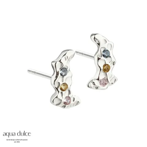 *PRETTY PASTEL EARSTUD | SILVER — produktfoto