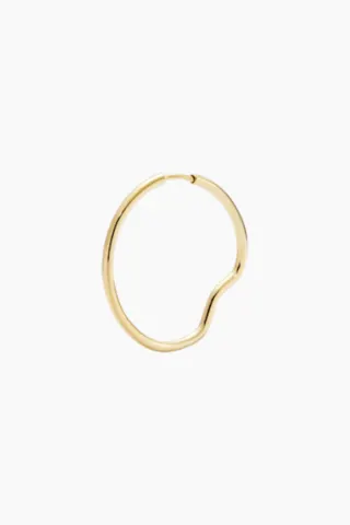 Copenhagen 25 Hoop - Goldplated Silver - Maria Black — produktfoto