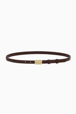 Kat Belt Small B3040001 - Chicory Coffee - GANNI — produktfoto