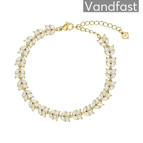 ANNEBRAUNER Galla Four Leaf Armbånd 18K Guldbelagt — produktfoto