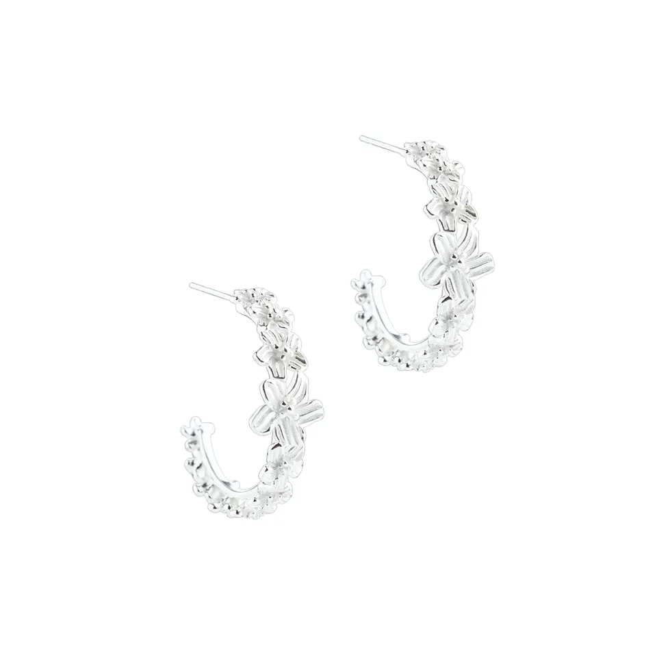 JASMIN BIG HOOP | SILVER — produktfoto
