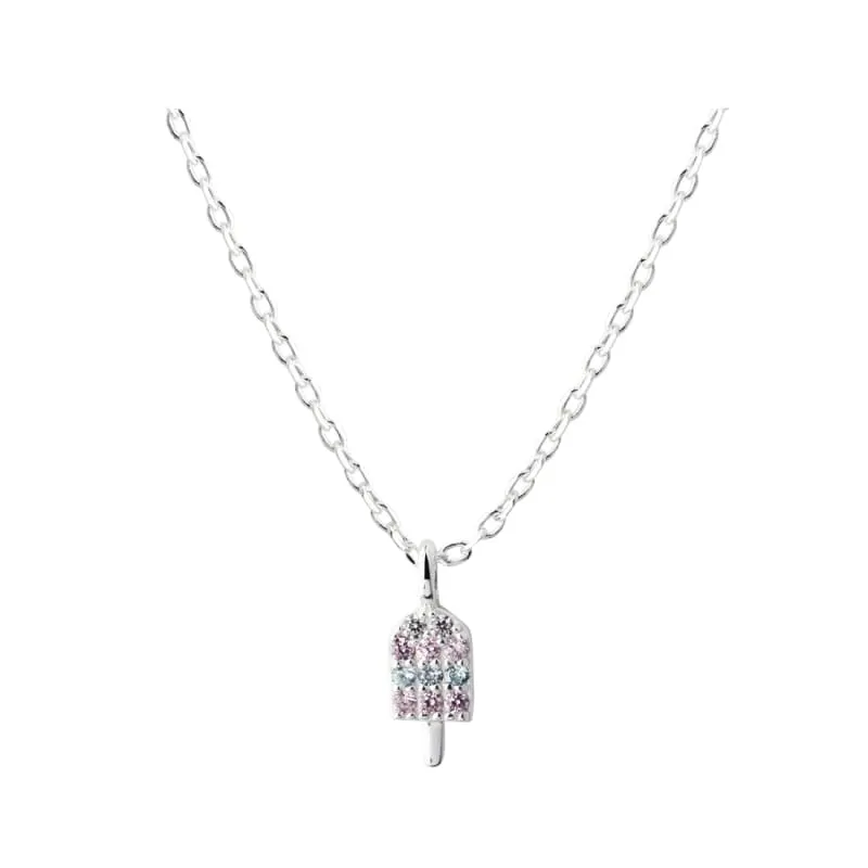 ICE NECKLACE | SILVER — produktfoto
