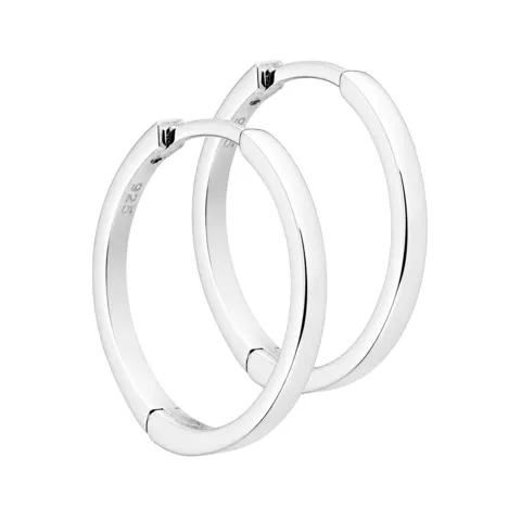 MARTHA SHINY 20 MM. | SILVER — produktfoto