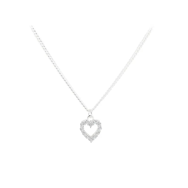 SMALL TESSA NECKLACE | SILVER — produktfoto