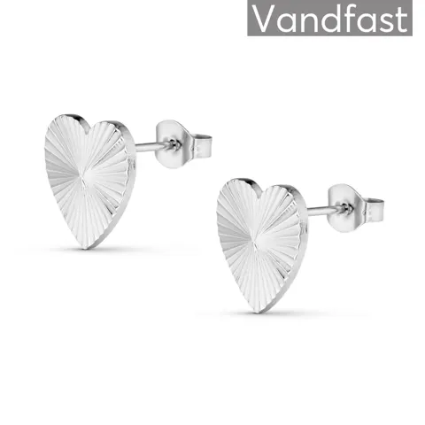 ANNEBRAUNER Sun Texture Heart Ørestikker — produktfoto