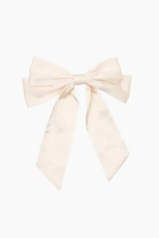 Isabella Bow Barette - Ivory - Pico — produktfoto