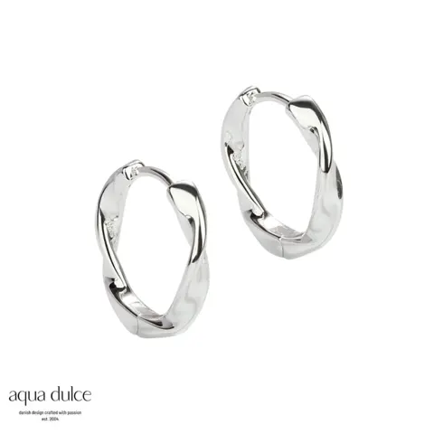 *TWIRL HOOP BIG | SILVER — produktfoto