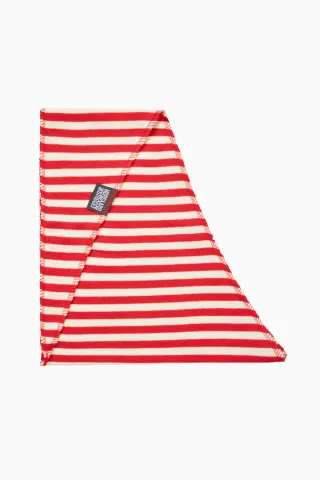 NPS Scarf Triangle - Red/Ecru - Nørgaard på Strøget — produktfoto