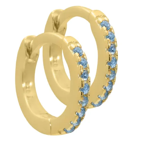 *RANVA SKY SMALL HOOP | GOLDEN — produktfoto