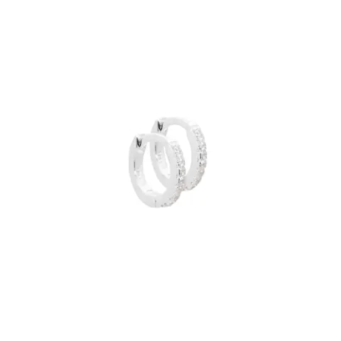 RAYA HOOP 10 MM. | SILVER — produktfoto