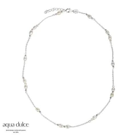 *RISA NECKLACE  | SILVER — produktfoto