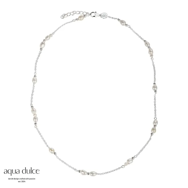*RISA NECKLACE  | SILVER — produktfoto