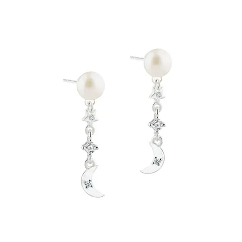 DREAMLIT PEARL CHARM | SILVER — produktfoto