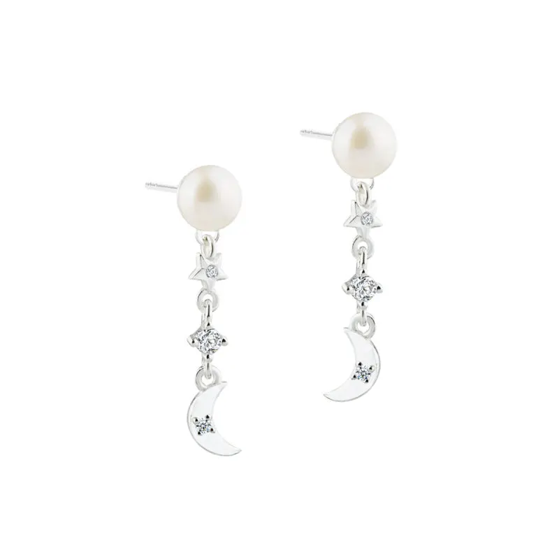 DREAMLIT PEARL CHARM | SILVER — produktfoto
