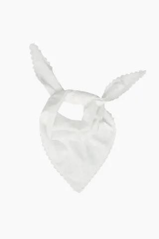 MaisieRS Scarf - White - Résumé — produktfoto