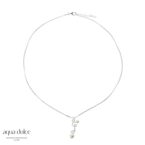 *SWIRL LOVE NECKLACE | SILVER — produktfoto
