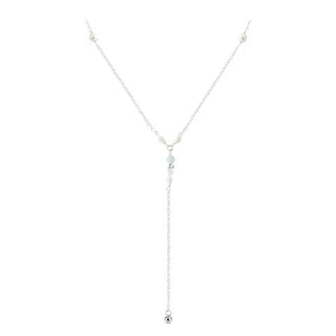 SINNA PEARL NECKLACE | SILVER — produktfoto