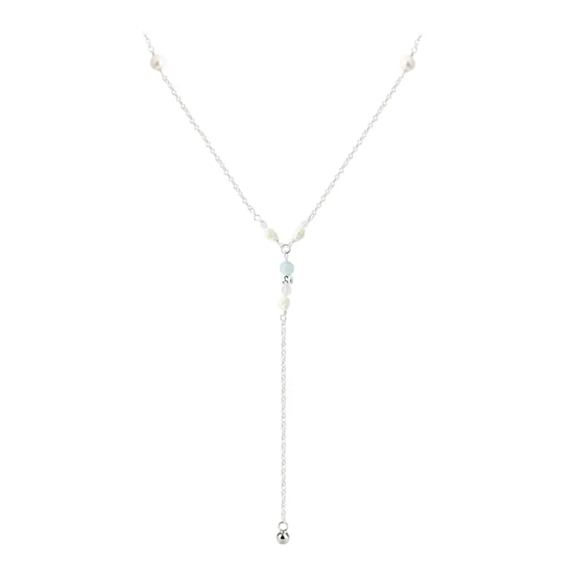 SINNA PEARL NECKLACE | SILVER — produktfoto