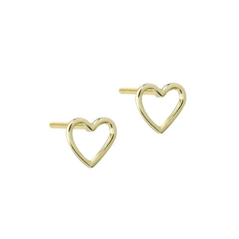 ALMA SMALL EARSTUD | GOLDEN — produktfoto