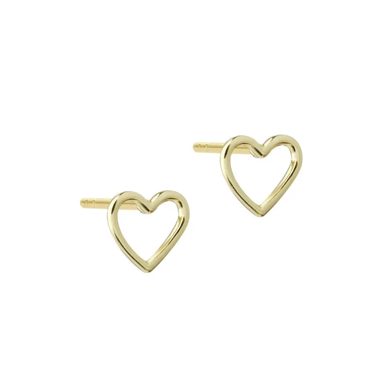 ALMA SMALL EARSTUD | GOLDEN — produktfoto