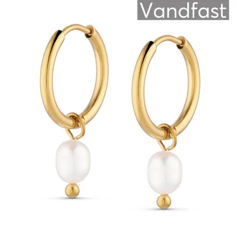 ANNEBRAUNER Creole Pearl 18K Guldbelagt — produktfoto
