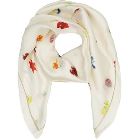 Marta du Chateau dame tørklæde MdcJuline FA-Scarf - Offwhite31312-3 — produktfoto