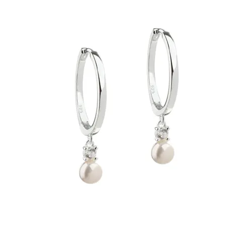 DARLING BUBBELS MAREN HOOP | SILVER — produktfoto