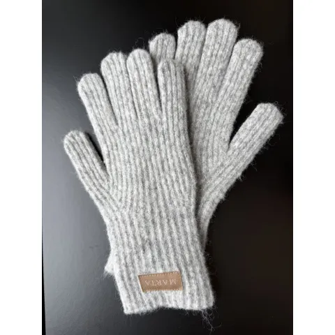 Marta du Chateau dame handsker MdcVanessa 172-1300 - Light Grey — produktfoto