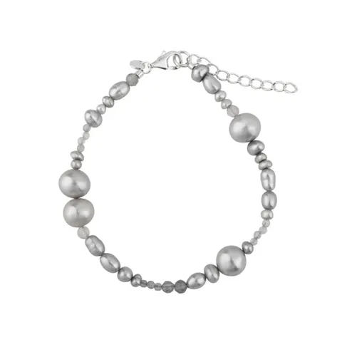 WHISPER PEARL BRACELET | SILVER — produktfoto