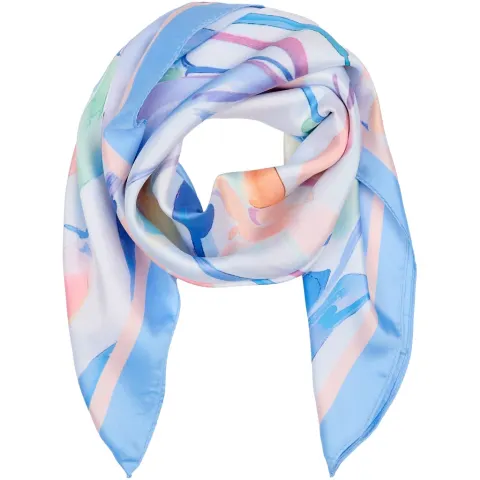Marta du Chateau dame tørklæde MdcJuline FA-Scarf - Blue11122 — produktfoto