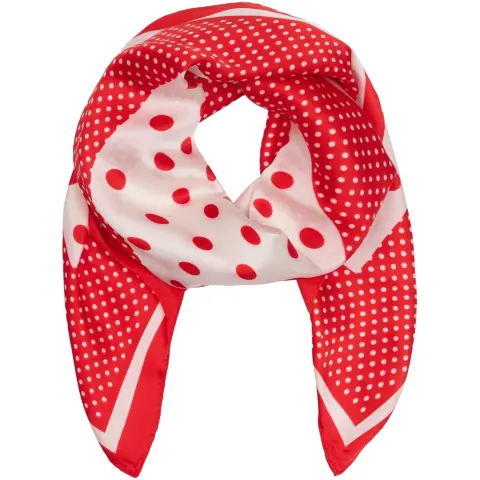 Marta du Chateau dame tørklæde MdcJuline FA-Scarf - Red3854 — produktfoto