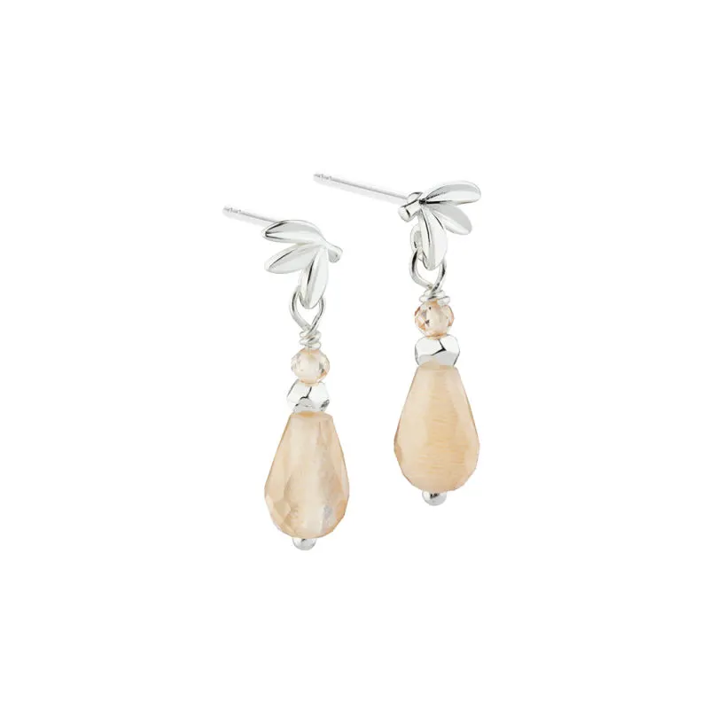 MEADOW ROSE EARRING | SILVER — produktfoto