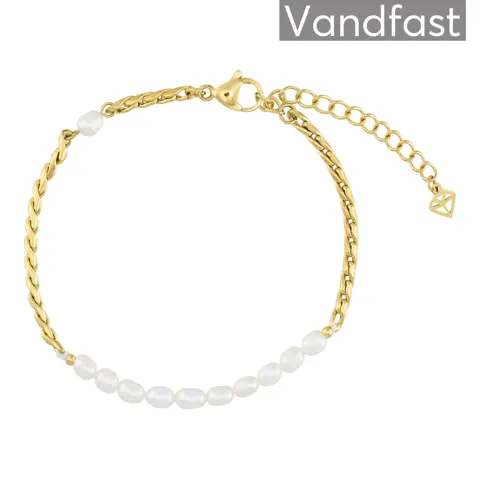 ANNEBRAUNER Pearl Petite Armbånd 18K Guldbelagt — produktfoto